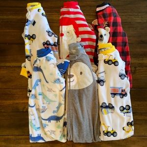 Boys Pajama Lot 6 Pieces